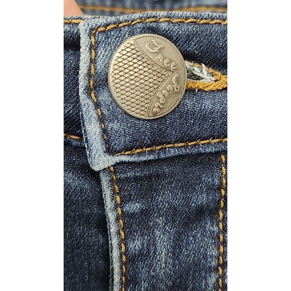 Free People Jeans Women's Size 30 High Rise Skinny Leg Stretch Medium Wash Blue - Picture 7 of 9